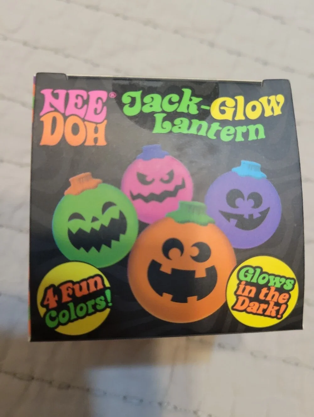 NeeDoh Jack-Glow Lantern - Purple